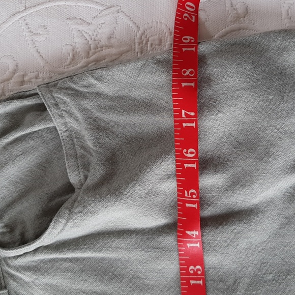 J.Jill Sage Green Linen High Waist Pencil Skirt US 8 - Picture 8 of 9